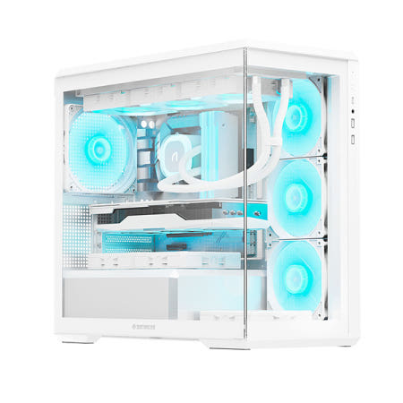 앱코 SUITMASTER U3000M 갤러리 미니 ARGB BTF 강화유리 (화이트)