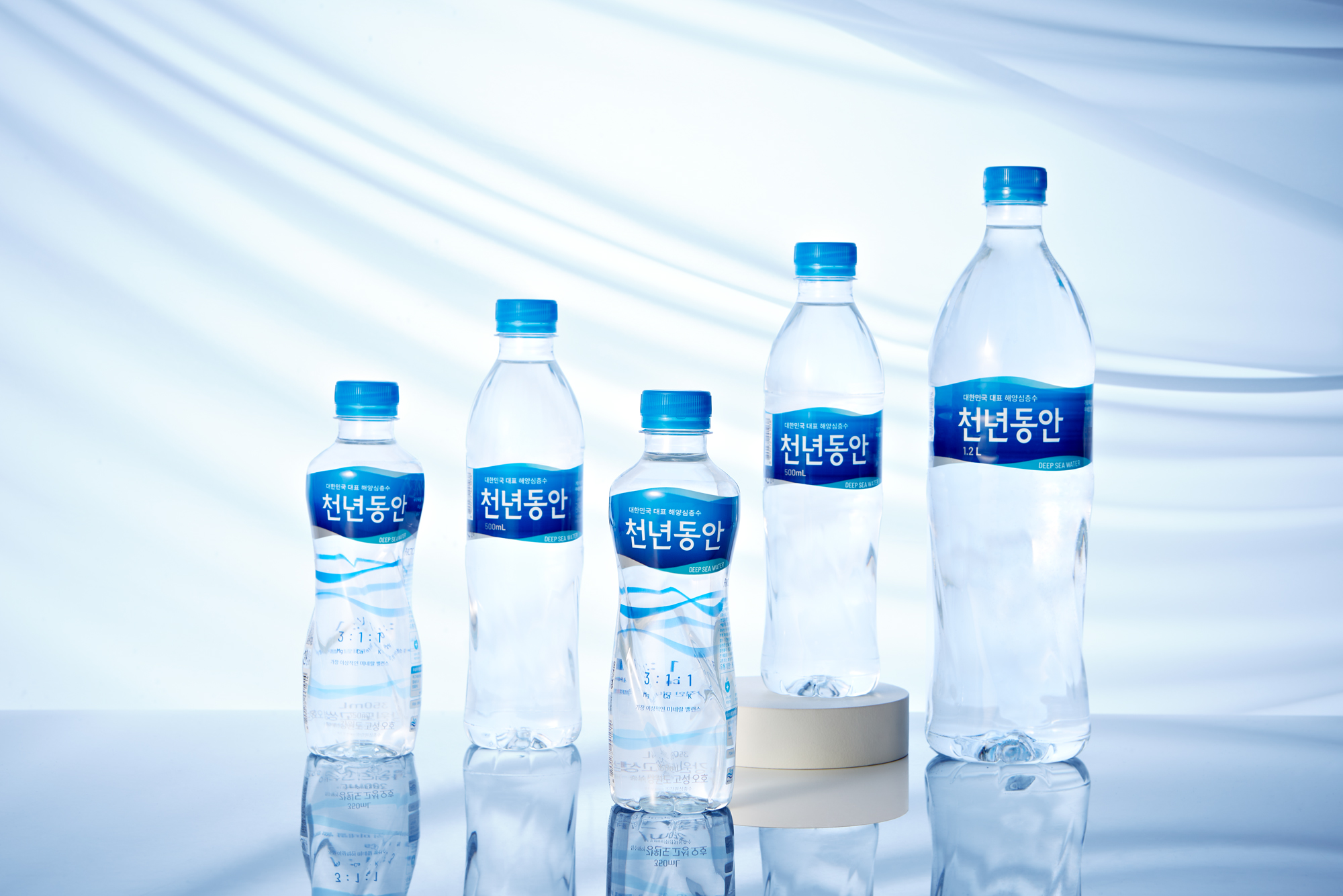 천년동안 해양심층수 미네랄워터 물 1.2L, 9개 - 상세 이미지 4
