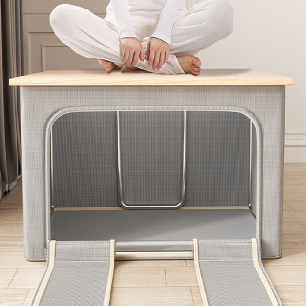 접이식 대형 이불박스 패브릭 부직포정리함 겨울옷 보관통