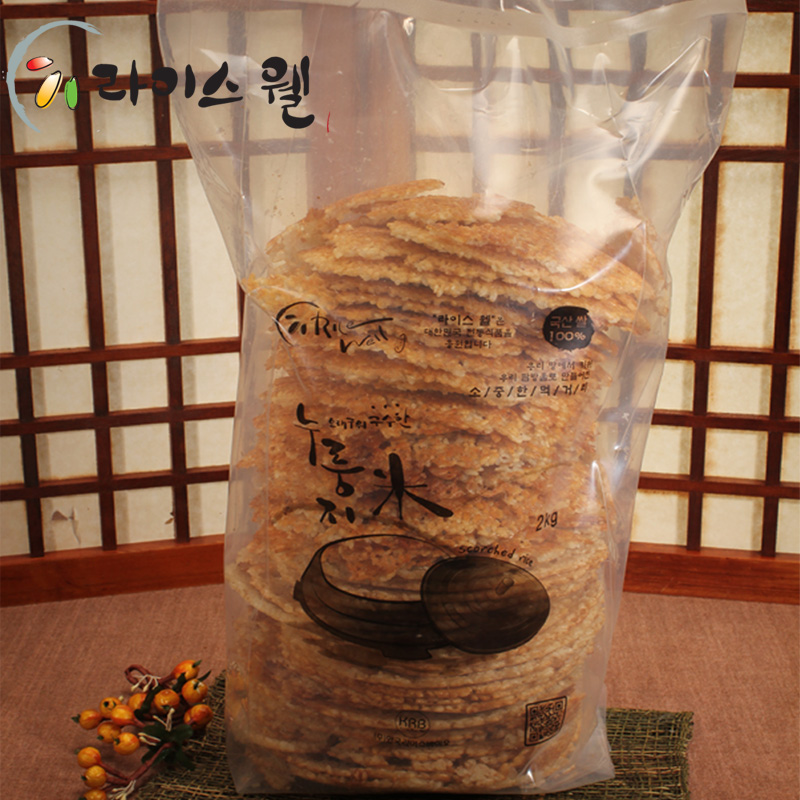 라이스웰 백미누룽지 2kg, 2개입, 1개 - 상품 이미지