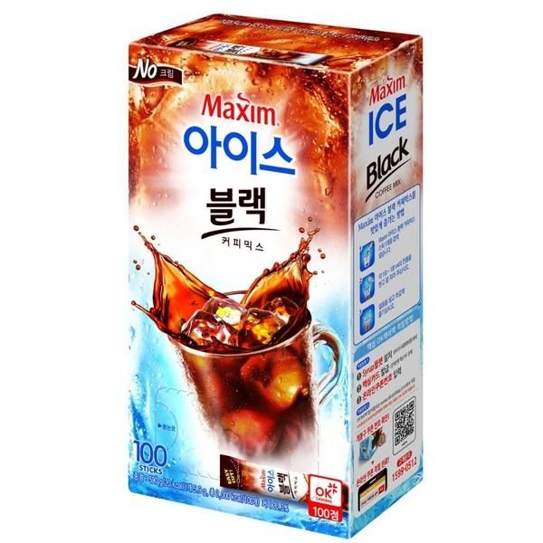 동서식품 맥심 아이스 블랙 커피믹스 5.9g x 100개 : 양품마마