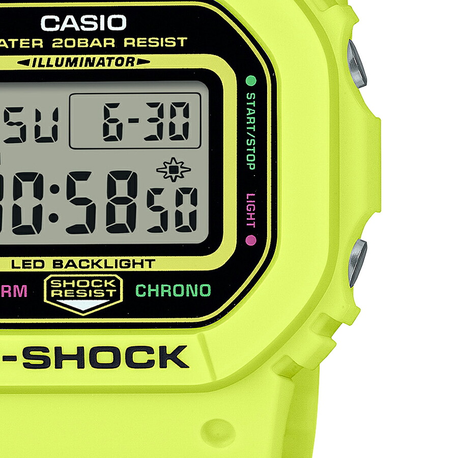 카시오 CASIO 지샥 에너지팩 옐로우 GMD-S5600EP-9JF 캐주얼 손목시계 - 상세 이미지 4