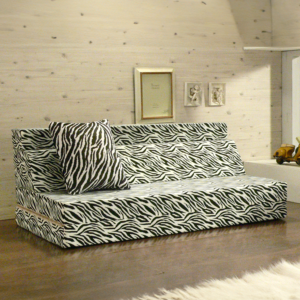 서광퍼니처 편안존 5단 접이식 침대 바닥 토퍼 매트리스 소파베드 9cm S