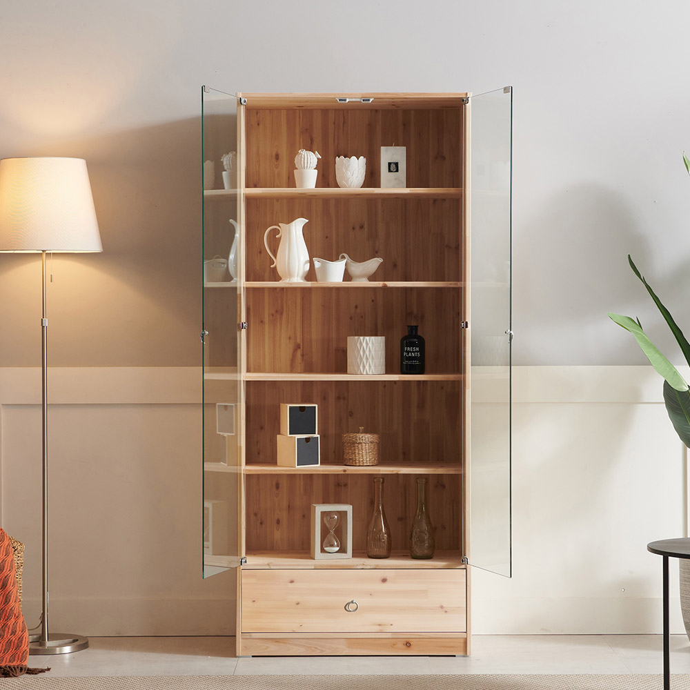 동서가구 라스카 삼나무 원목 750 서랍장식장 DF912086