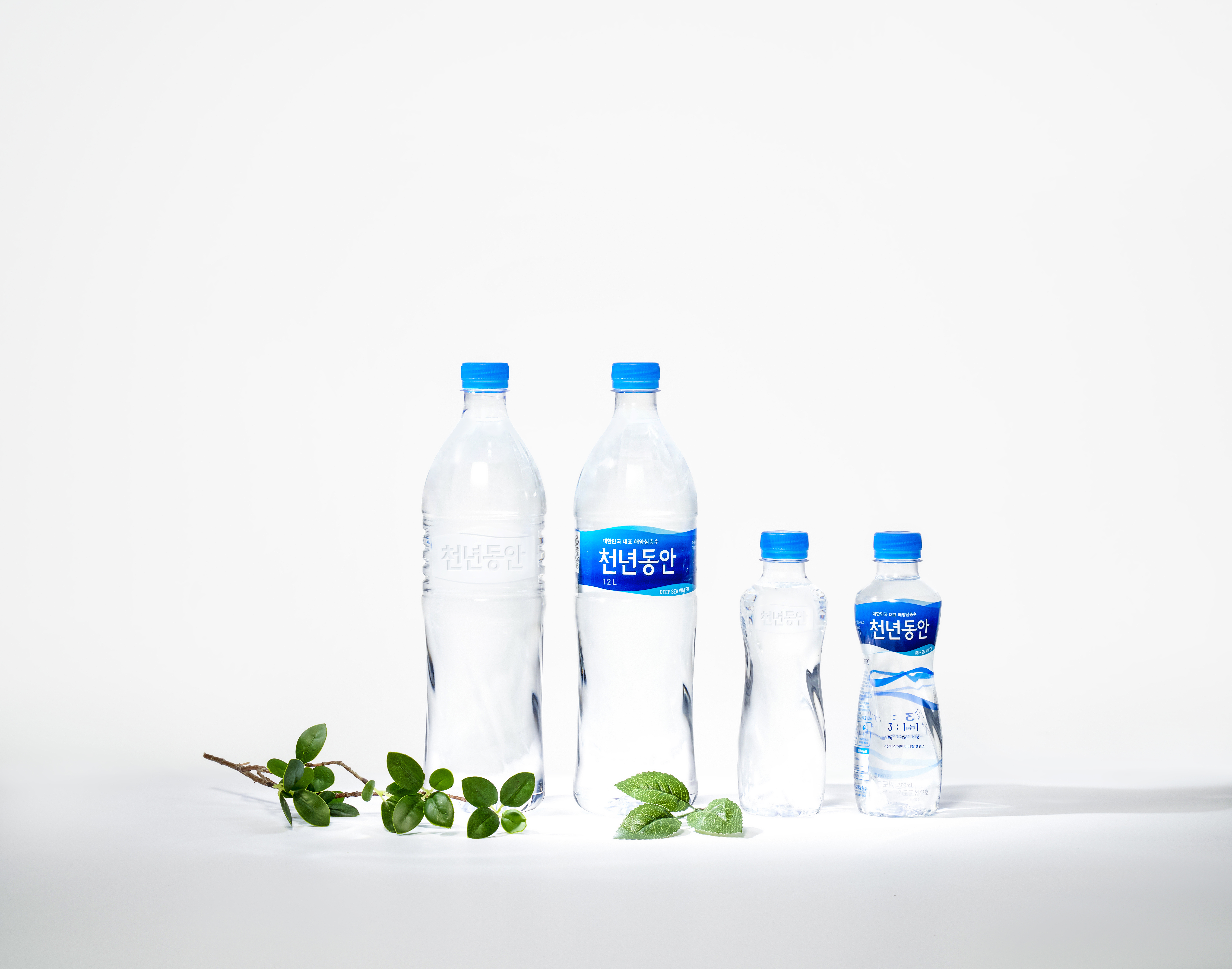 천년동안 해양심층수 에코 무라벨 1.2L, 9개 - 상세 이미지 3