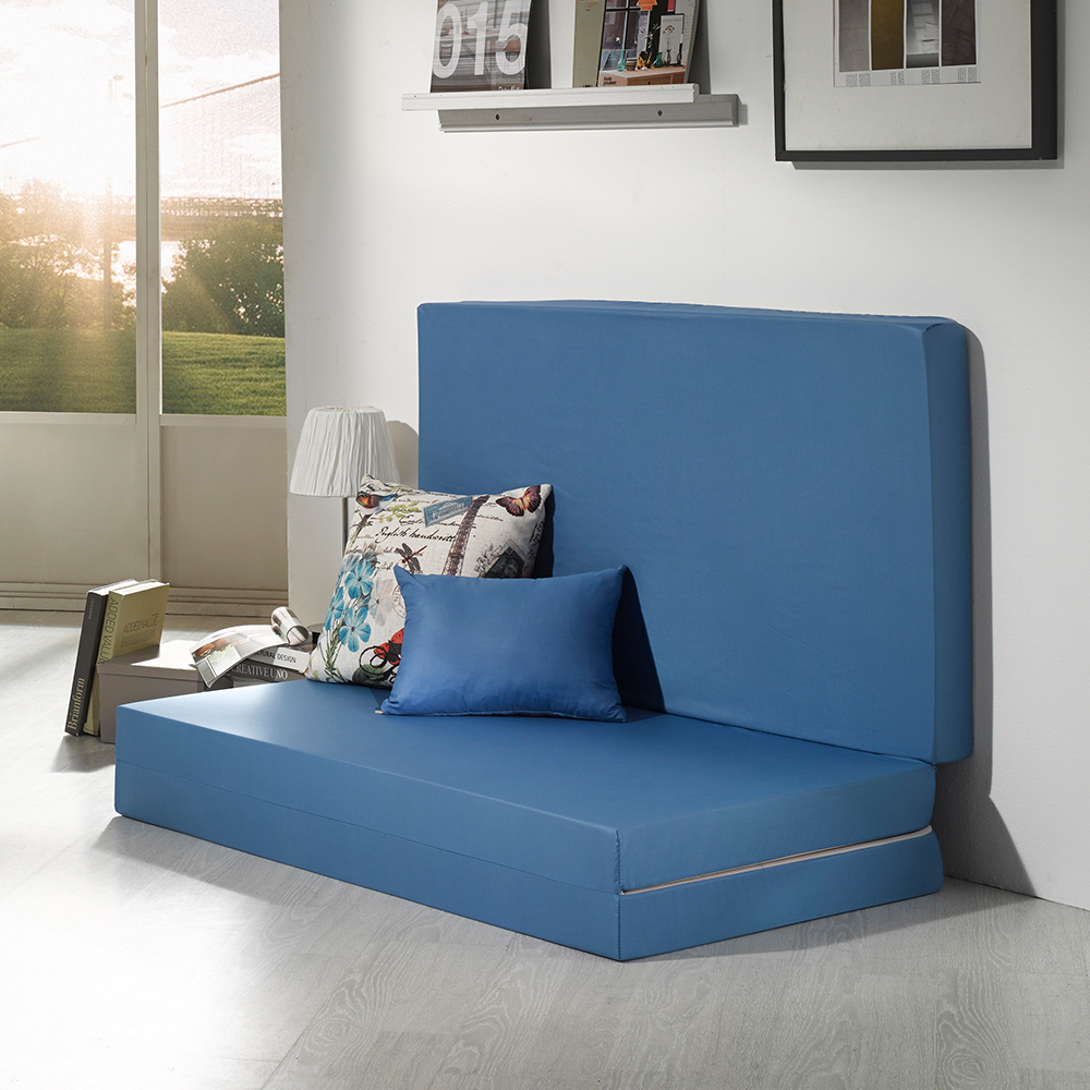 서광퍼니처 편안존 3단 접이식 바닥 토퍼 매트리스 9cm