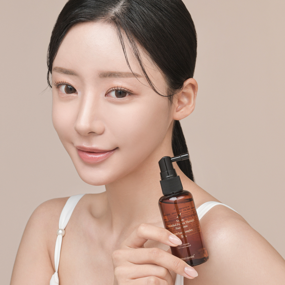 더마쉐어 비건 탈모 기능성 멘톨 프로즌 테라피 저자극 아르간 헤어 케어 토닉 80ml - 상세 이미지 4