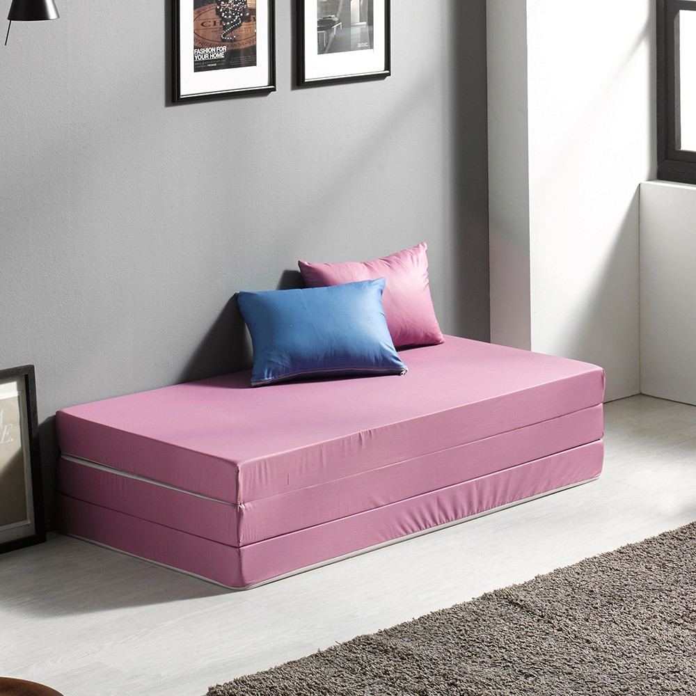 서광퍼니처 편안존 3단 접이식 바닥 토퍼 매트리스 9cm