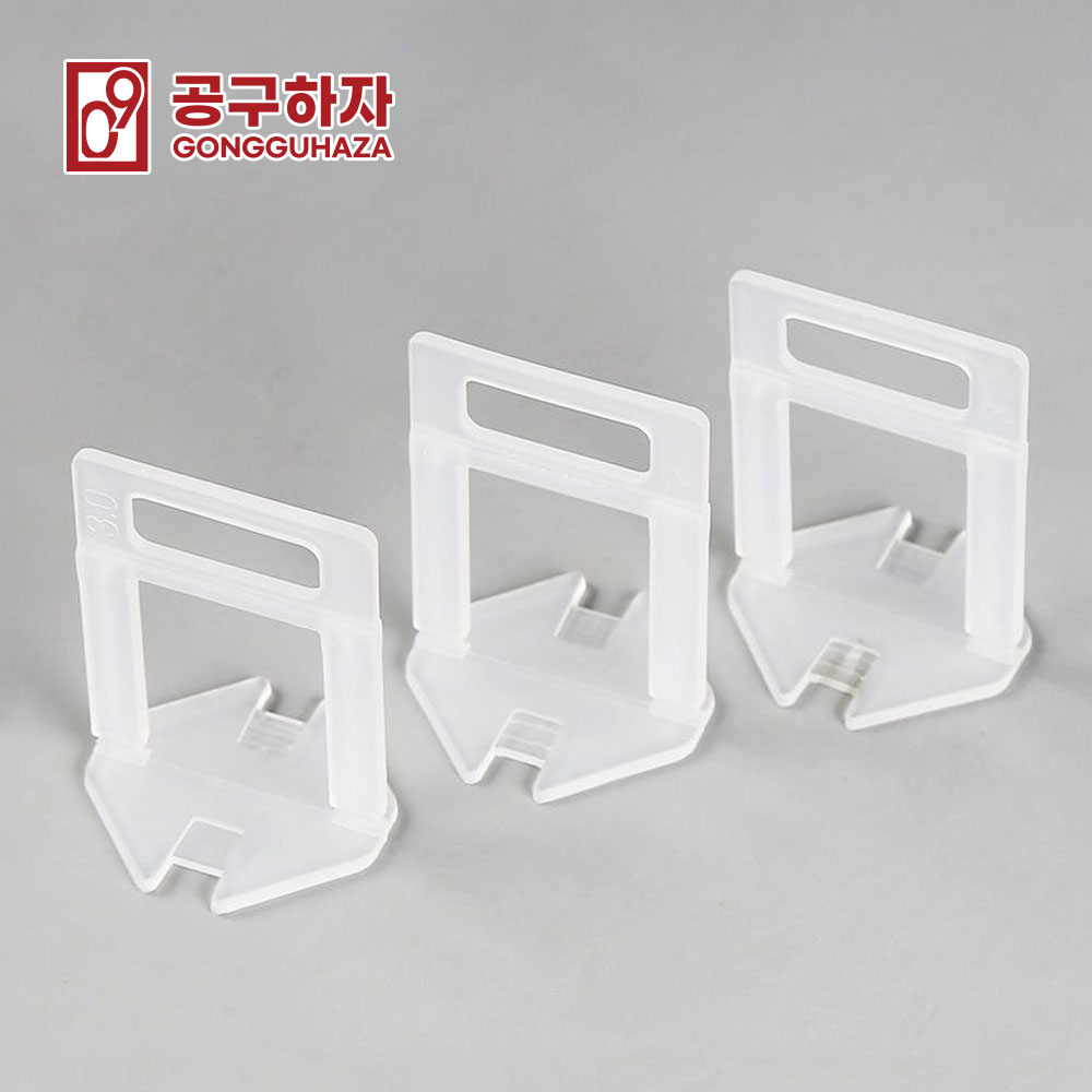 공구하자 타일공구 평탄클립 평탄 시공 롱클립 1.5mm 이미지 6