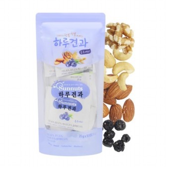 선명농수산 하루견과 블루베리 하루한줌 영양간식 도매가 25g, 10개