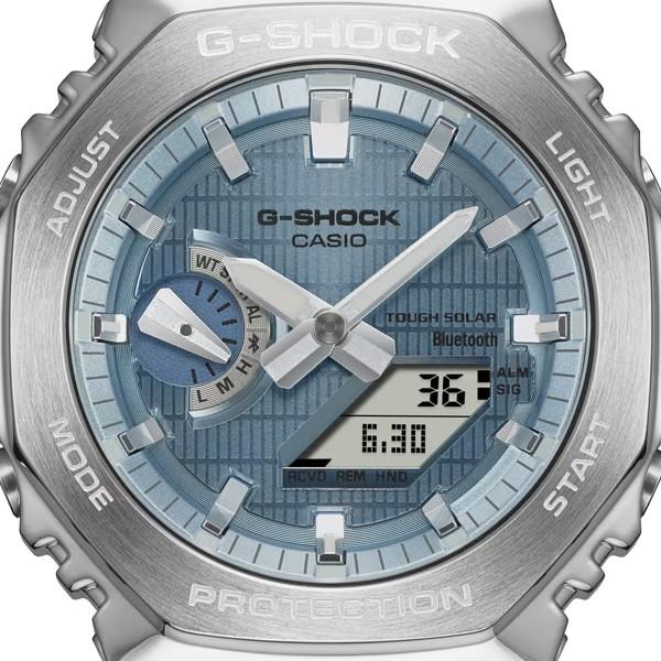 카시오 CASIO 지샥 메탈커버드 블루 GBM-2100A-1A2JF 남자 캐주얼 손목 시계 - 상세 이미지 3