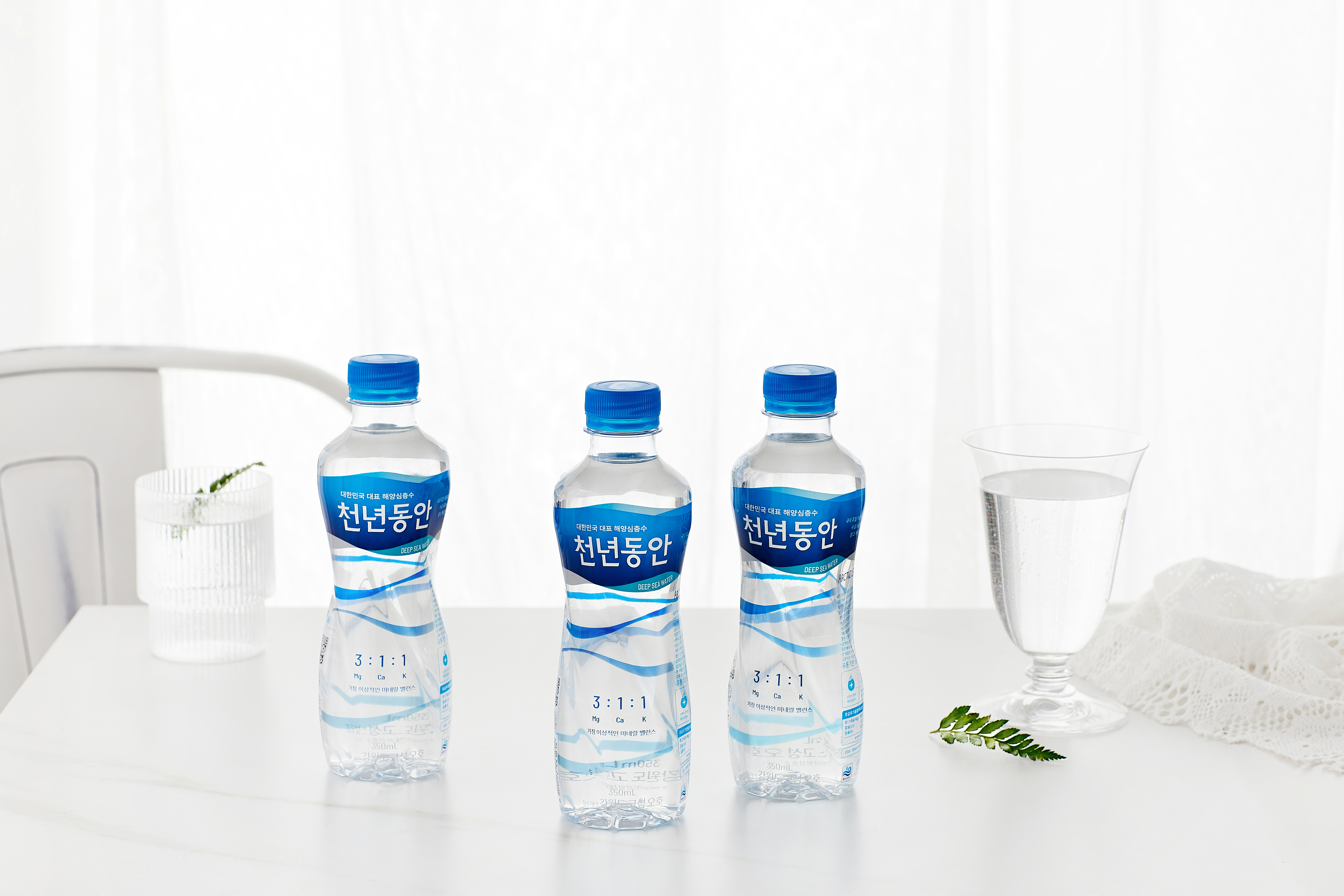 천년동안 해양심층수 미네랄워터 물 350ml, 20개 - 상세 이미지 3