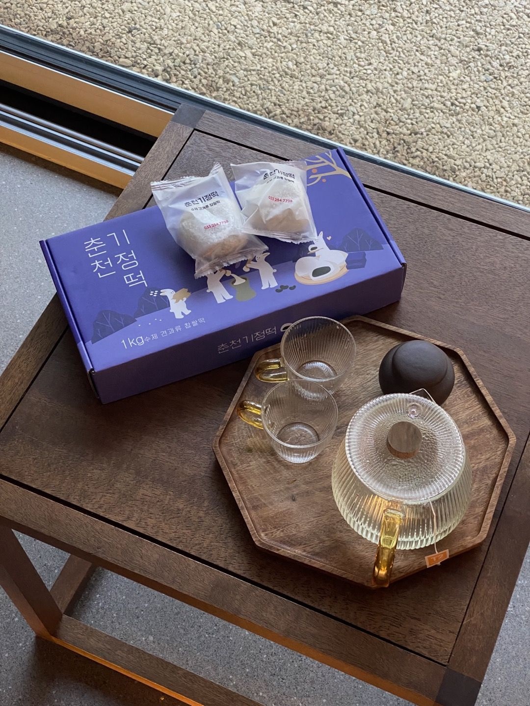 춘천 기정떡(48조각) 기장떡 기지떡 증편 술빵 술떡 천연발효 선물세트 식사대용 이미지 2