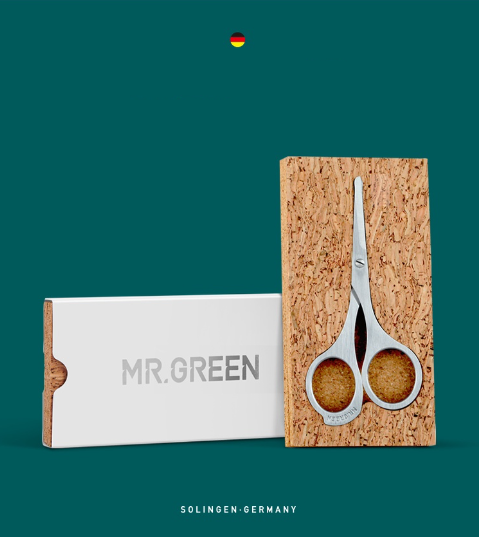 미스터그린 콧털가위 MR-2005 눈썹 수염가위 독일프리미엄 스테인레스 코털정리가위 - 상세 이미지 5