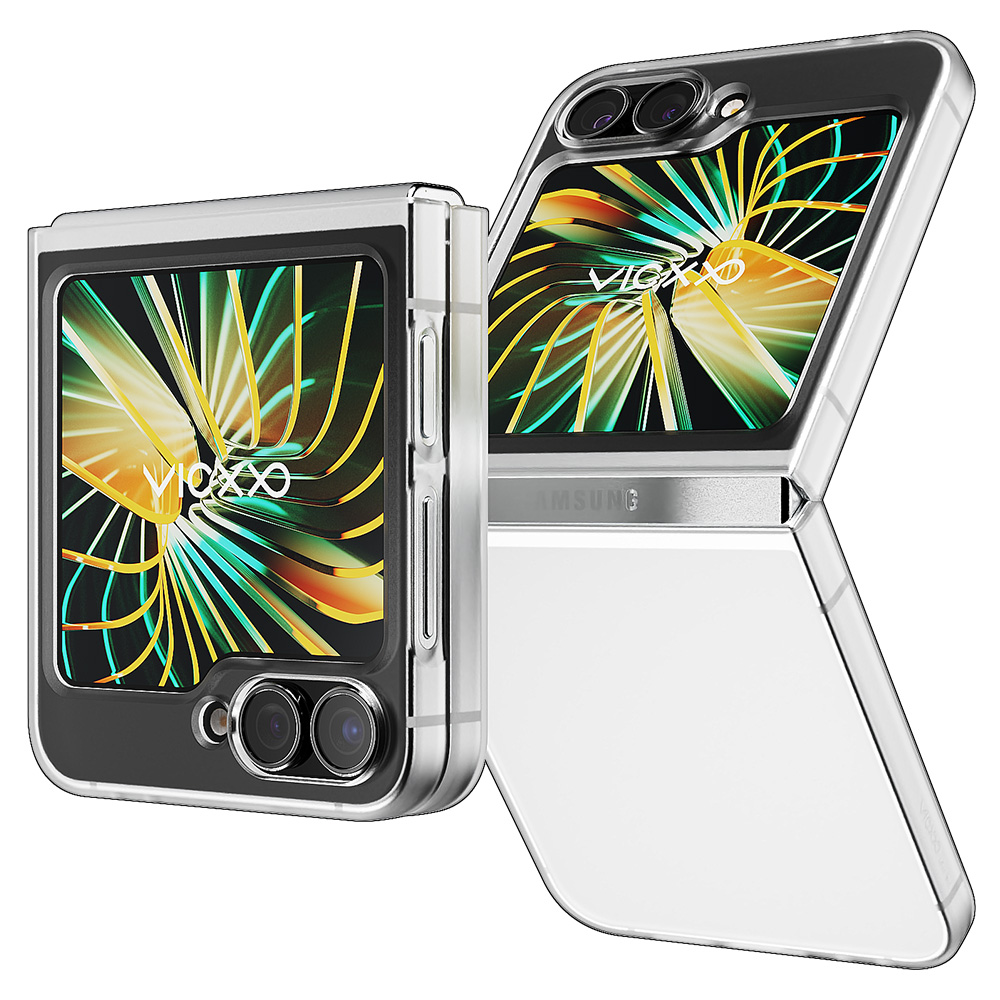 빅쏘 초슬림 변색없는 클리어 케이스 매트 투명, 갤럭시Z 플립7 FE