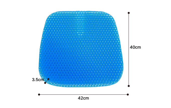 쿨링방석 커버포함 통풍 밸런스 말랑 젤리 실리콘 강호동 벌집 여름 방석