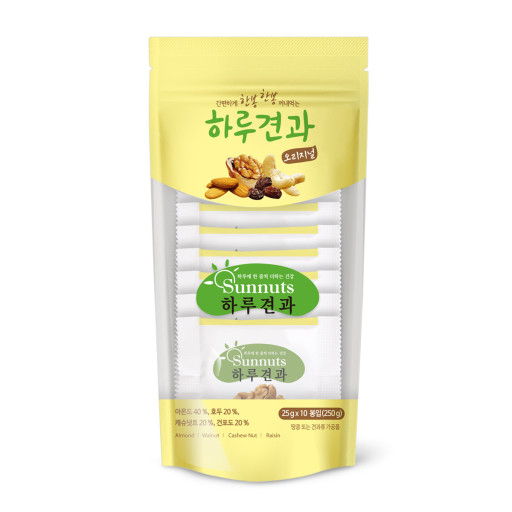 선명농수산 하루견과 오리지널맛 하루한줌 영양간식 도매가 25g, 10개 - 상세 이미지 2