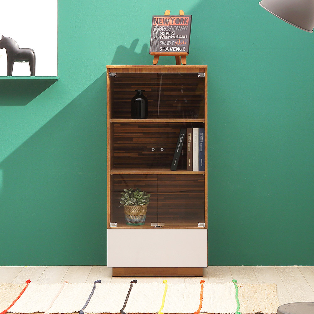 동서가구 모르 600 유리 선반장 DF918490