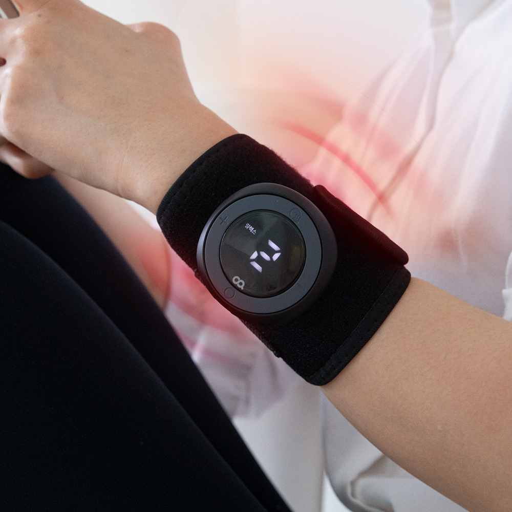 오아 히트스팟W 온열 손목 마사지기 저주파 마사지기 미니 손 휴대용 안마기 보호대 출산선물 제품 이미지