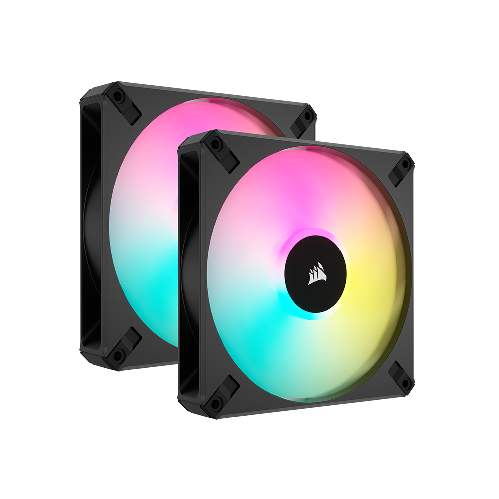 커세어 iCUE AF140 RGB ELITE 140mm 시스템 쿨러 블랙 2Pack Node Core XT[0156] - 상세 이미지 5