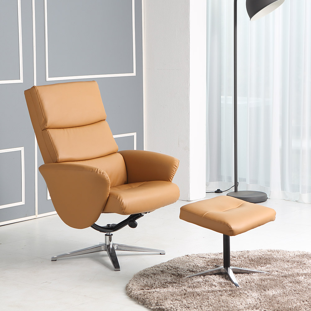 동서가구 본 브라운 1인 라운지체어 안락의자 DF916272