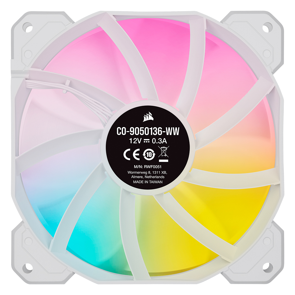 커세어 iCUE SP140 RGB ELITE 140mm 시스템 쿨러 저소음 화이트 2Pack Node Core[0139] - 상세 이미지 2