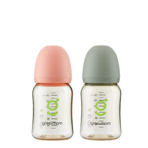 [트윈팩] 그린맘 베이직 PPSU 슬림형 150ml 노꼭지 젖병 육아맘 솔직 후기 | 실사용 리뷰 - 상품 이미지 1