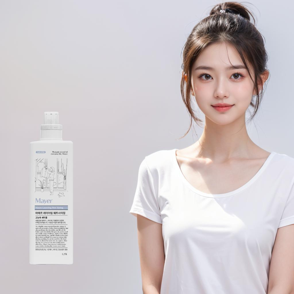 화인tnc 고농축 합성 세탁풀 마예르 레이어링 웨트사이징 1.25L 다림풀