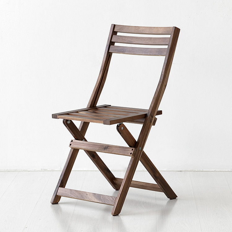 OLVIA 접이식테이블 + TANG 원목접이식의자 2인 세트