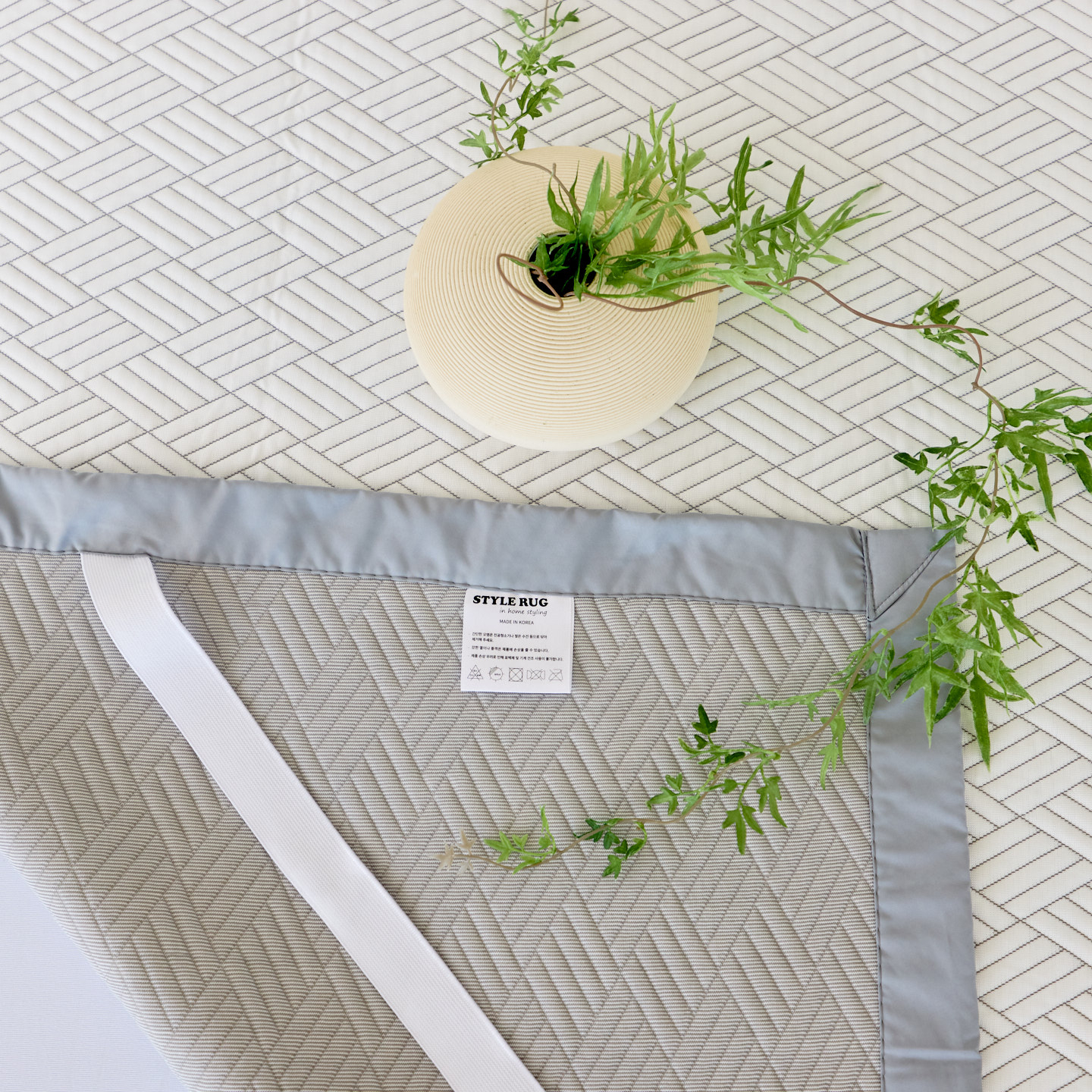 휴비스 듀라론 냉감패드 여름 침대패드 쿨매트 Q 고정밴드