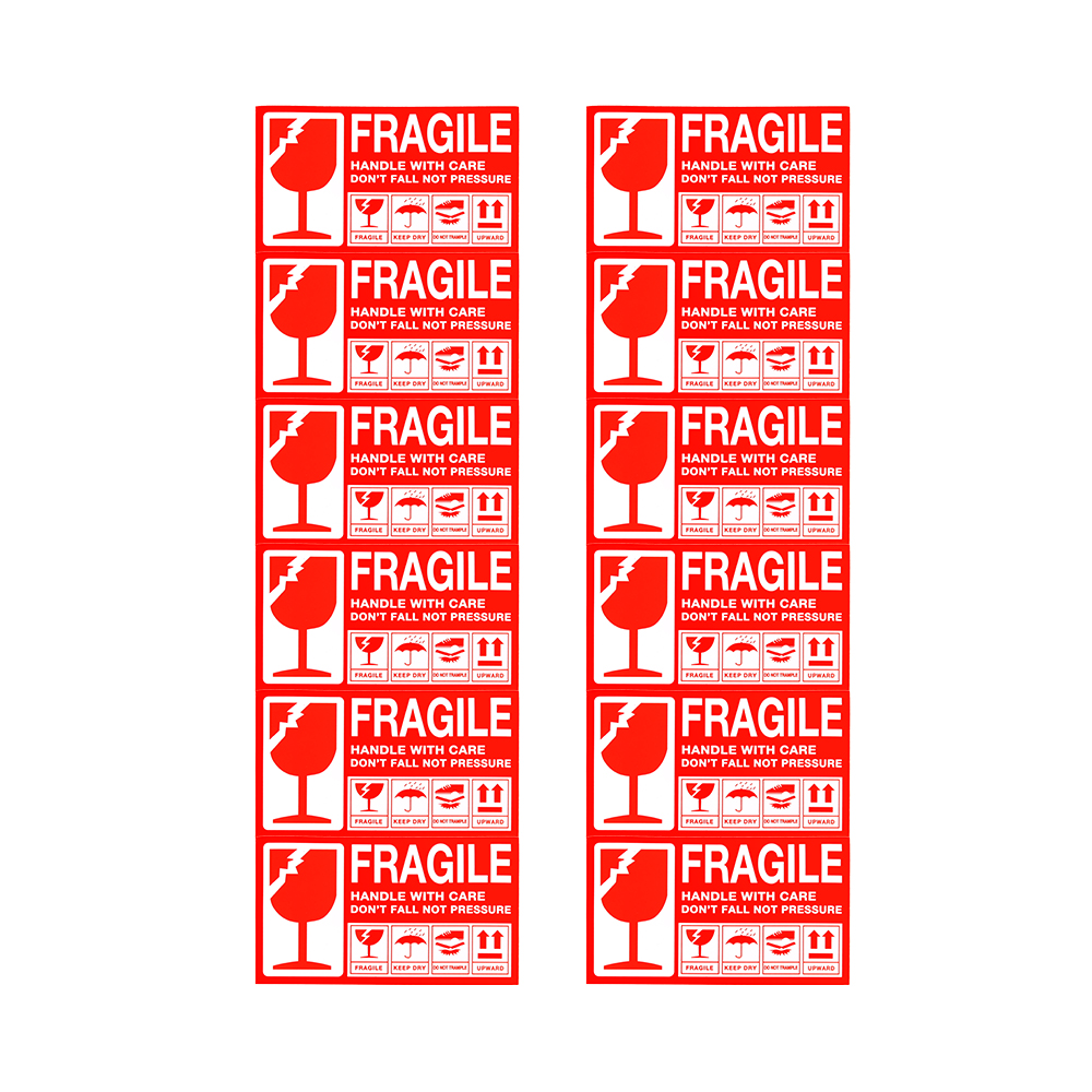 택배 경고 스티커 FRAGILE 취급주의 스티커