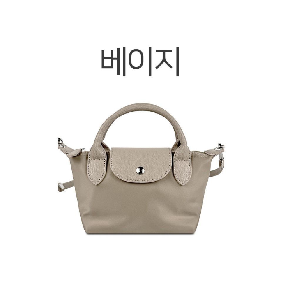 고급스러운 미니 토트백 세련된 여성 핸드백 작은 소형 가벼운 토트 크로스백 가방 이미지 8