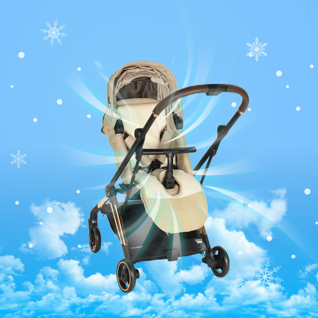 [누비앤타보] 유모차 쿨링시트 T가드 전용 통풍시트 U가드 카시트 호환 USB 바람 쿨시트 에어 라이너