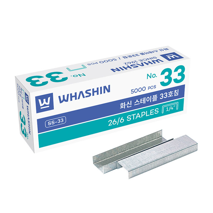 화신 스테플러침 33호침 1EA - 메인 이미지
