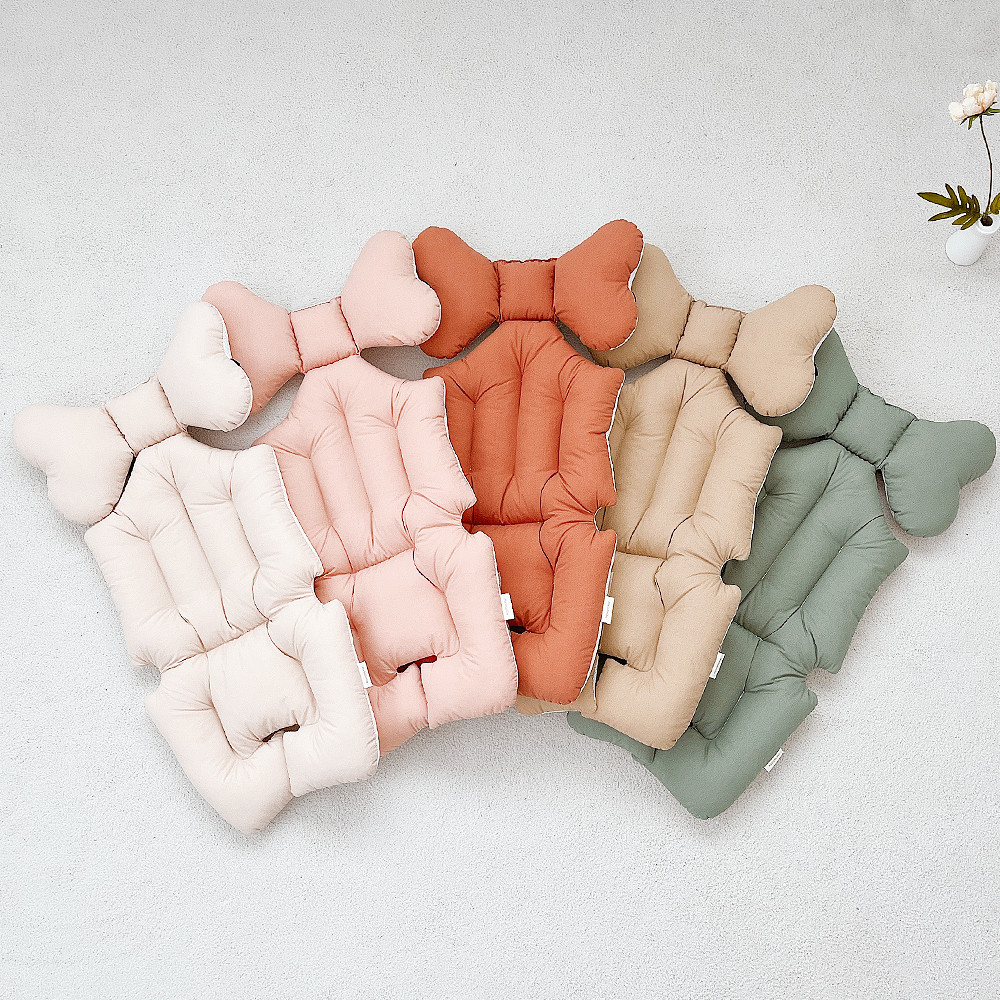 마롤로뜨 마카롱 컬러 사계절 유모차 라이너 시트 신생아 카시트