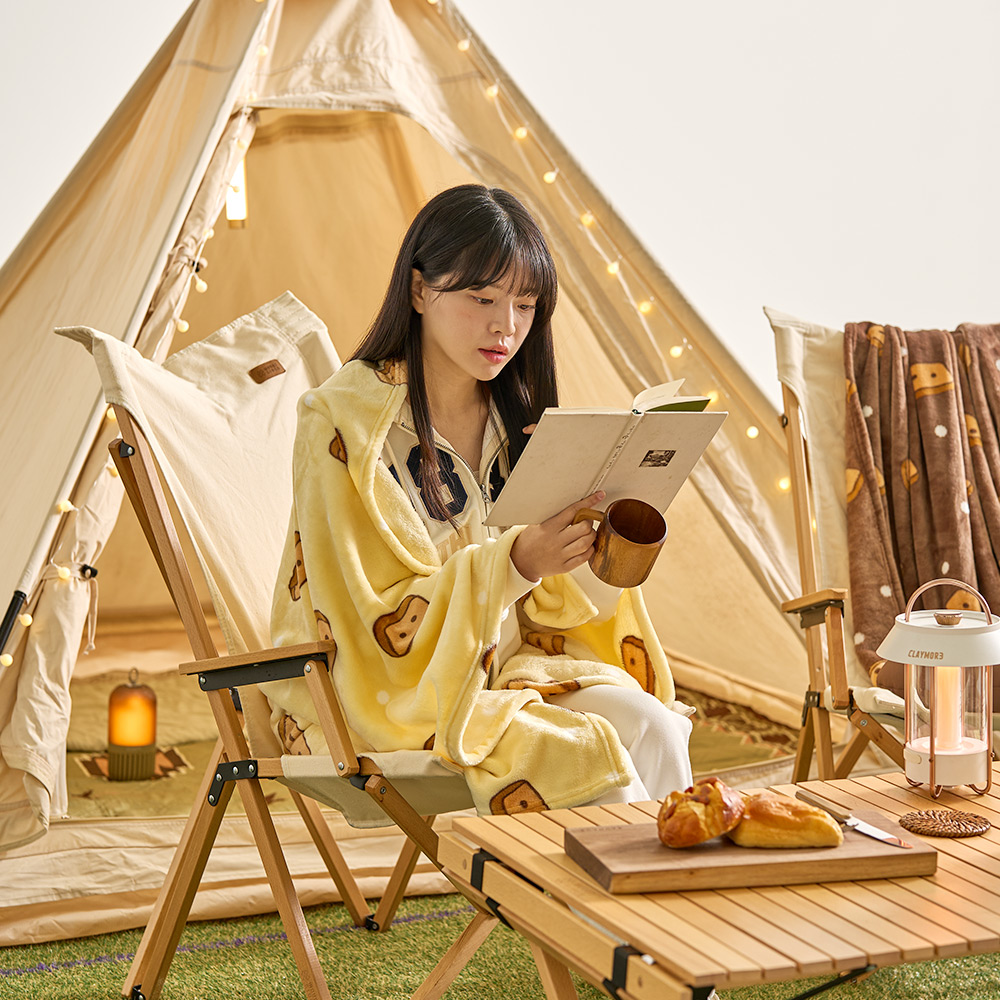 1+1 베네베딩 극세사 건빵 담요 블랭킷 소형 - 상세 이미지 2