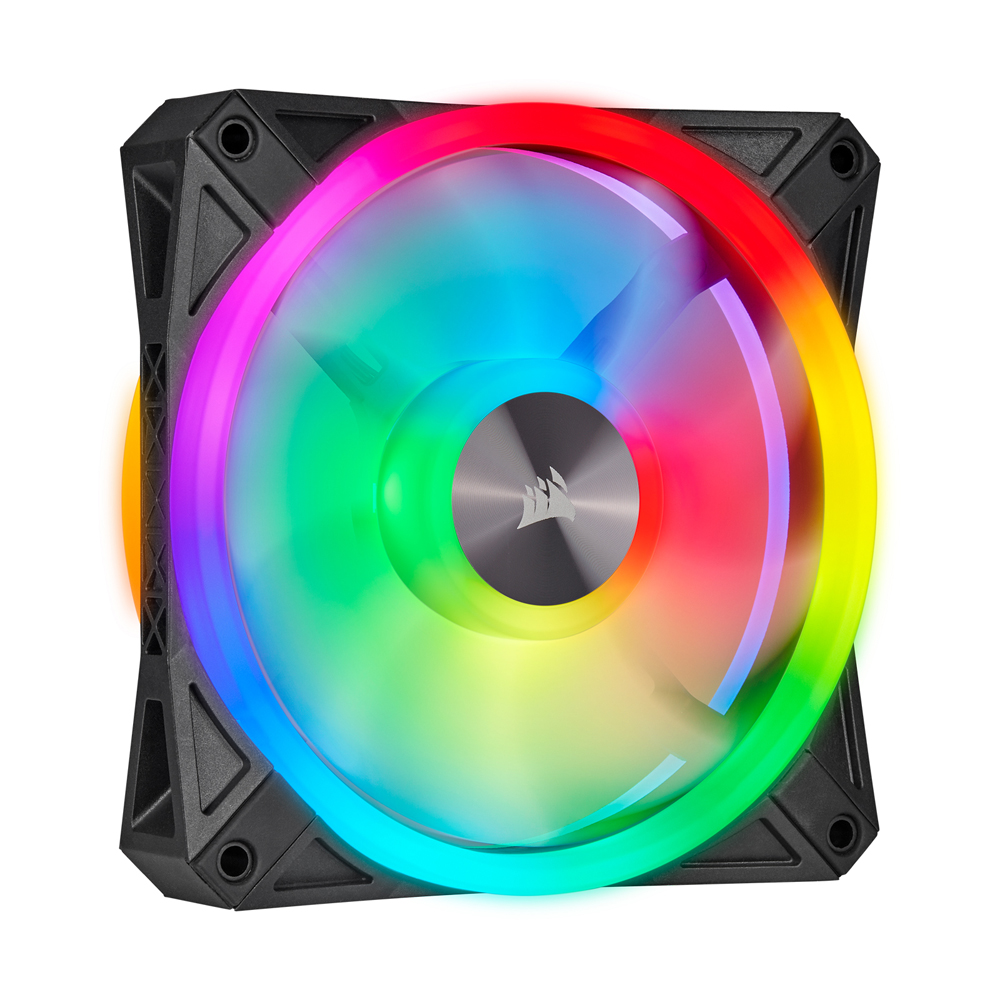 커세어 iCUE QL140 RGB 140mm 시스템 쿨러 블랙 1Pack[0099] - 상세 이미지 2
