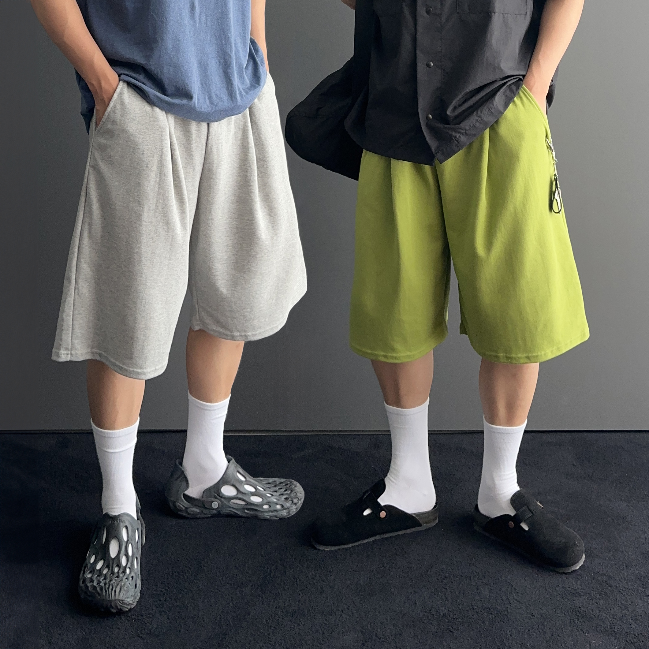 남자6부반바지 남자버뮤다팬츠 - 상품 이미지