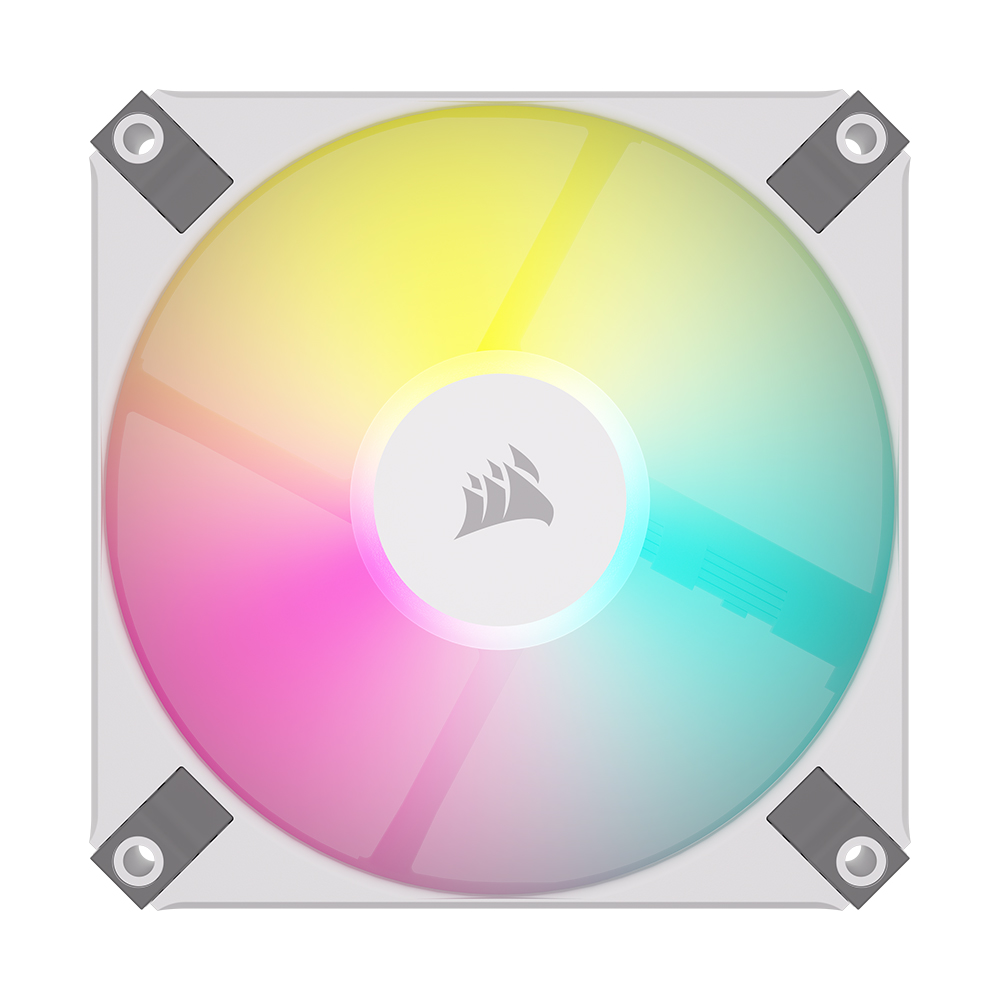 커세어 iCUE AF120 RGB SLIM 120mm 시스템 쿨러 화이트 2Pack Node Core[0165] - 상세 이미지 2