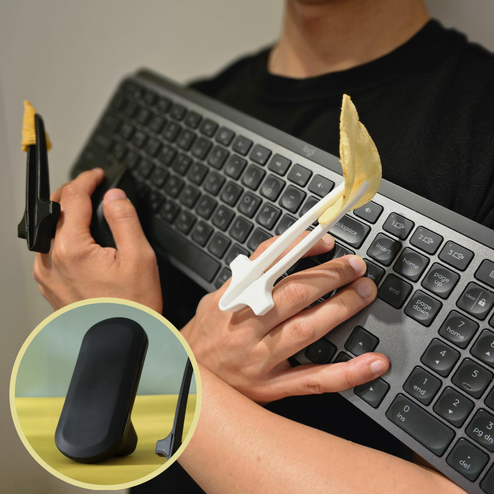 게이밍젓가락 손가락 과자 젓가락 PC방 집게 사무실필수템 스마트폰 독서 - 메인 이미지