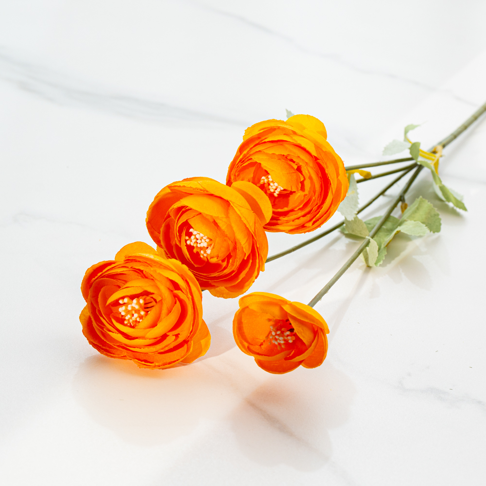 할메이드 생화같은 조화 매화 꽃 hf41 라넌큘러스 1p 이미지 7