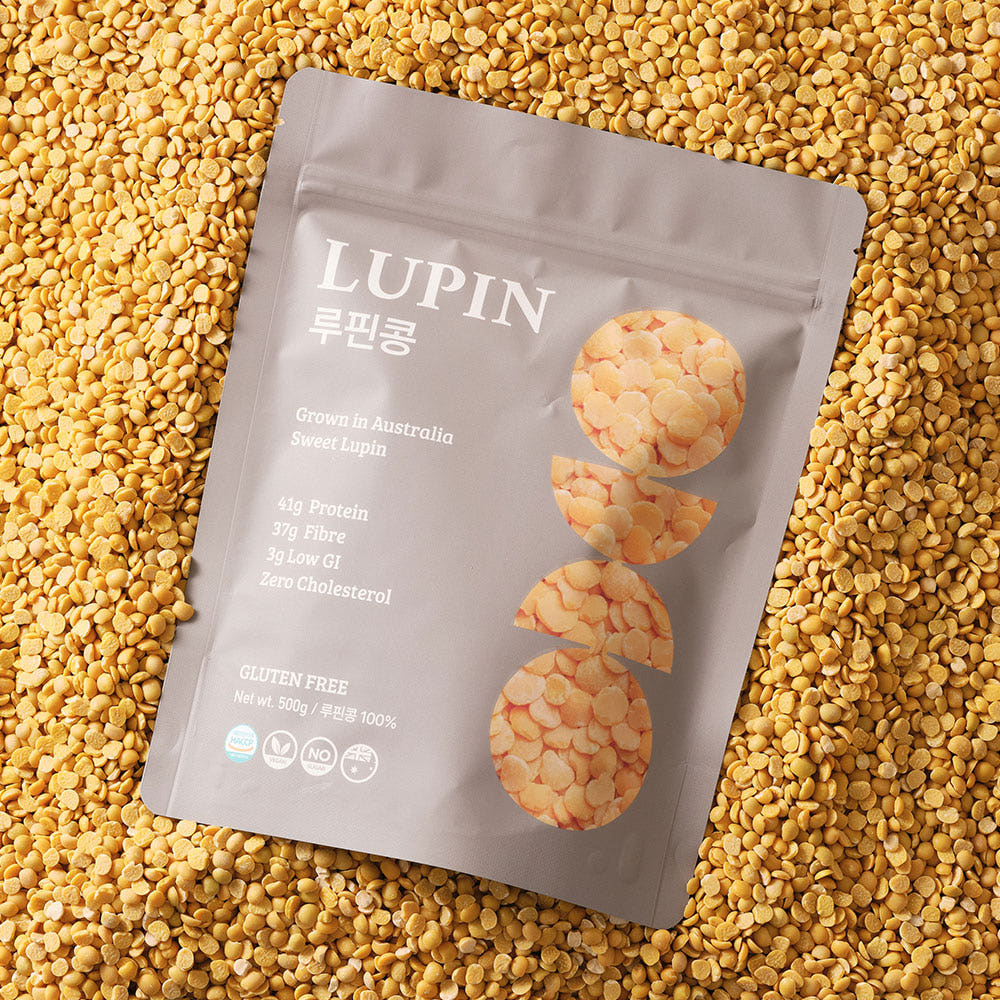 루핀콩 루피니빈 고단백 고식이섬유 저당 슈퍼푸드 500g, 3개 상세 이미지 2