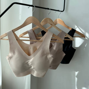 [3PACK] 슬림9 뉴베이직 오리지널 편해브라 3매 여자속옷 심리스 브... 착용 후기 | 사이즈/핏 총정리 - 상품 이미지 4
