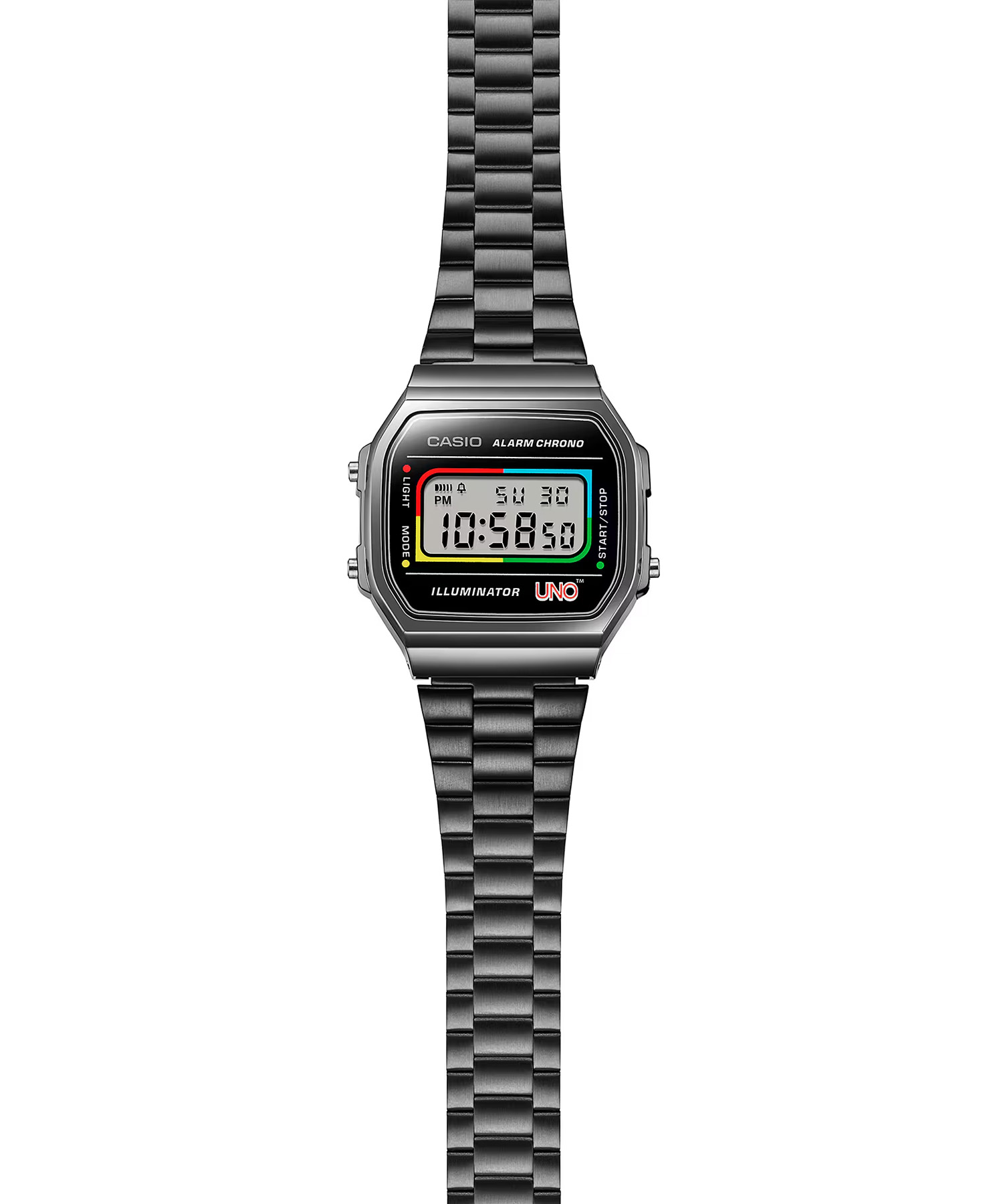 카시오 CASIO 클래식 UNO 우노 콜라보레이션 모델 A168WEUC-1AJR