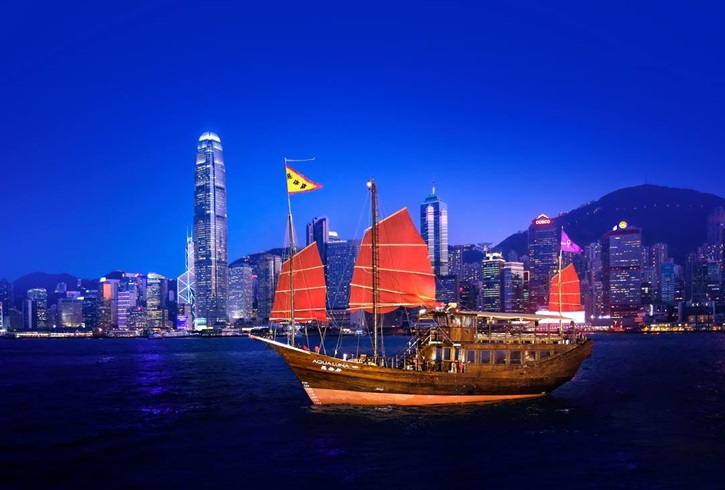 홍콩 아쿠아루나 하버크루즈