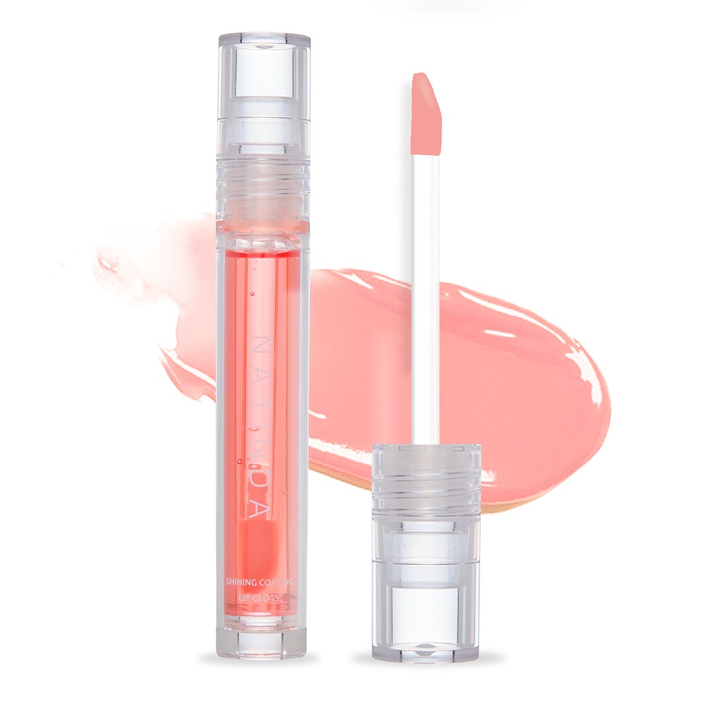 나틴다 입술보습 샤이닝 코팅 립글로즈 4ml 6종 식물성오일 입술볼륨감 - 상세 이미지 3
