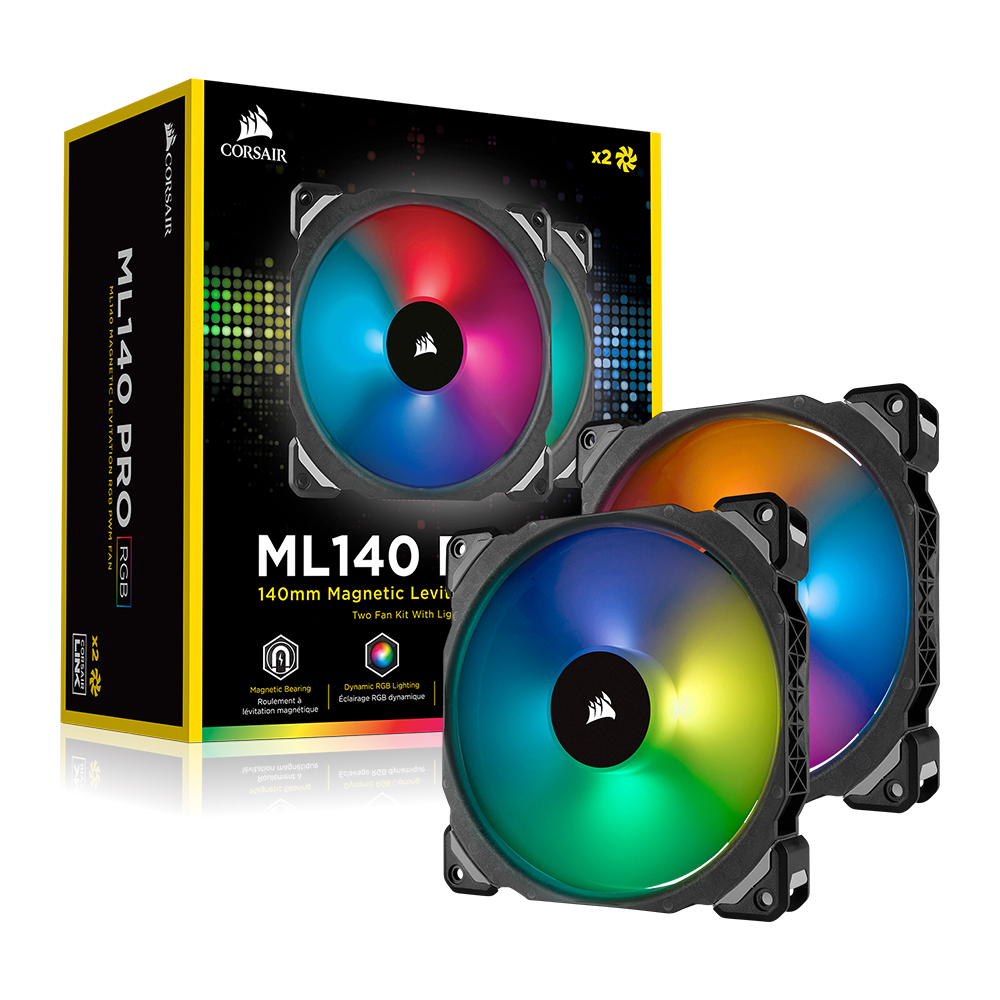 커세어 ML140 PRO RGB 140mm 시스템 쿨러 저소음 블랙 2Pack Controller[0078] - 상세 이미지 4