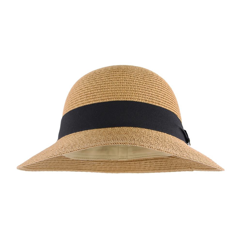 여름 여성 밀짚모자 챙넓은모자 밀집 휴양지 휴가 여행 산책 벙거지 이미지 6