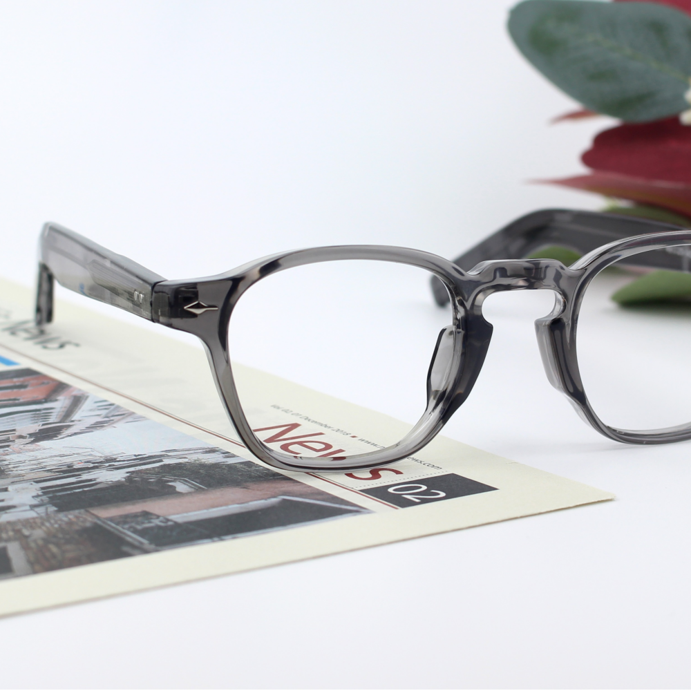 자크 제피린 블루라이트차단안경 GD 투명 뿔테안경 변색렌즈 연예인 안경테