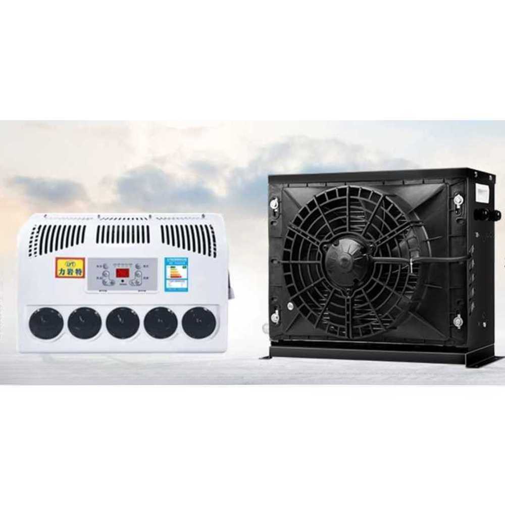 캠핑카 무시동에어컨 차량용 DC 12v 24v 실외기 차박 - 상품 이미지
